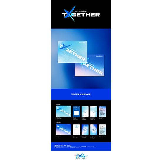 Select POB Weverse Albums Ver TOMORROW X TOGETHER TXT Album STARS CHAPTER TOGETHER