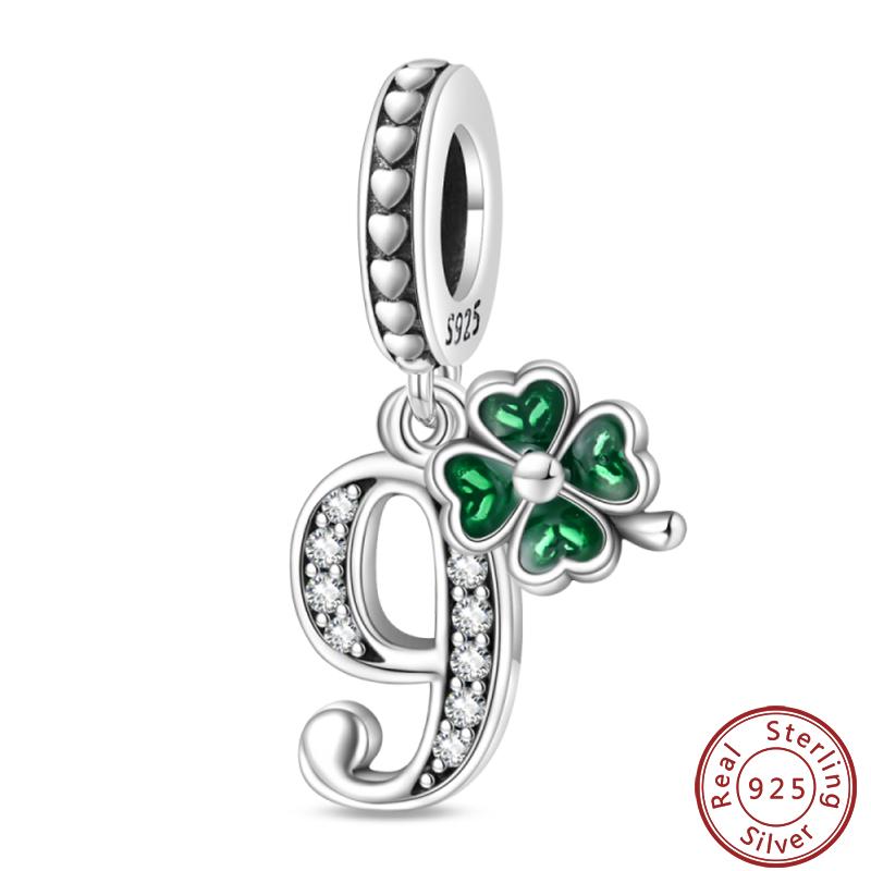 Lucky Collection Copper Craft Lucky Number Clover Green Charms Beads 3Mm Diy Elegant Holiday Fine Jewelry Gifts
