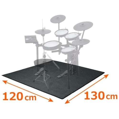 Choose Your Set and Size! ELEDORA DWM Large Electronic Drum Mat, Non-Slip Setting Mat, Compatible with Roland, Yamaha, Alesis, Donner, and More (DWM10