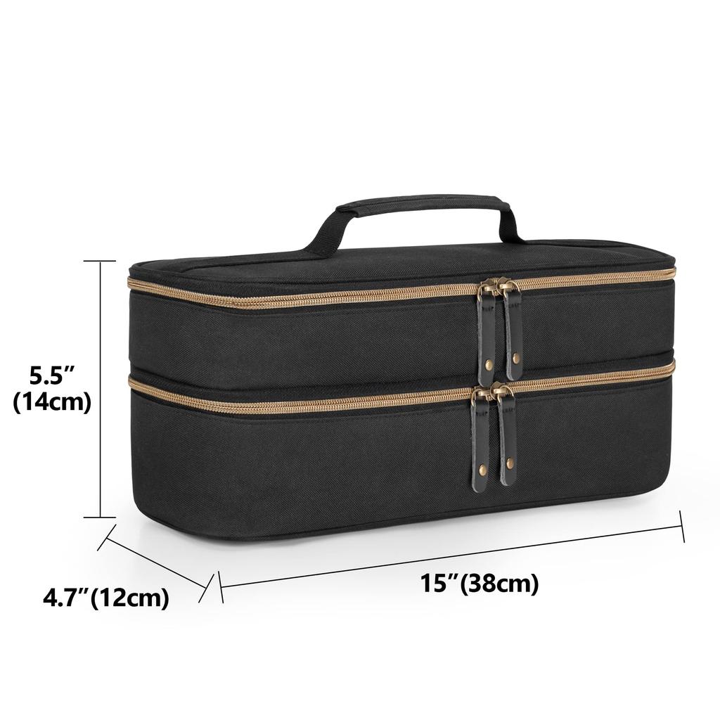 Trunab Aufbewahrungsbox für Kartenspiele, Sammelkartenetui, doppellagig