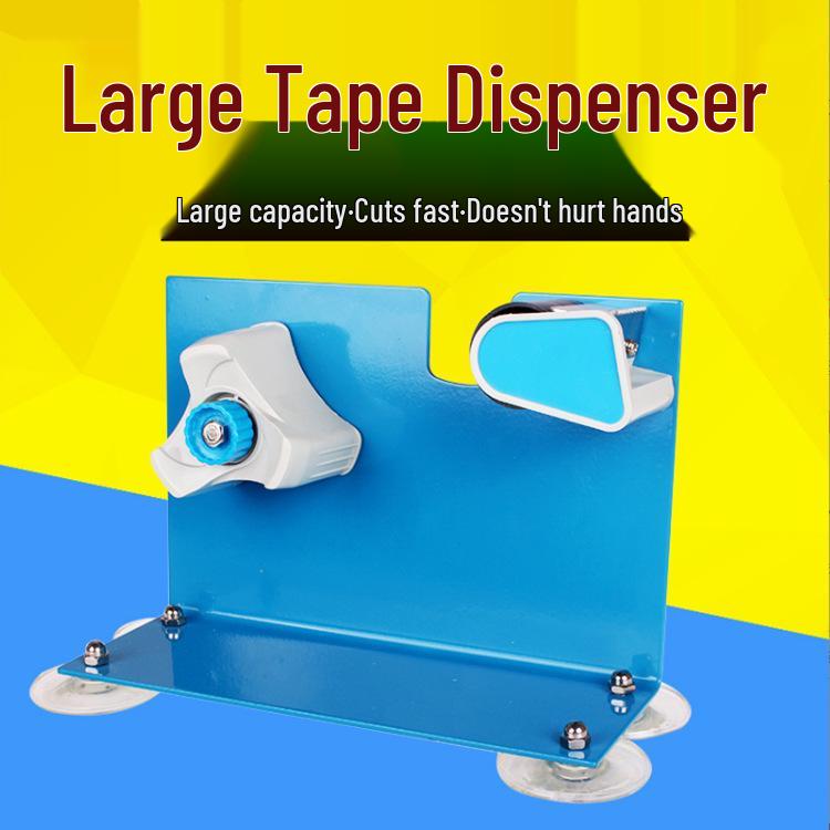 Large Desktop Tape Cutter & Dispenser: 5cm Stationery & Packing Machine