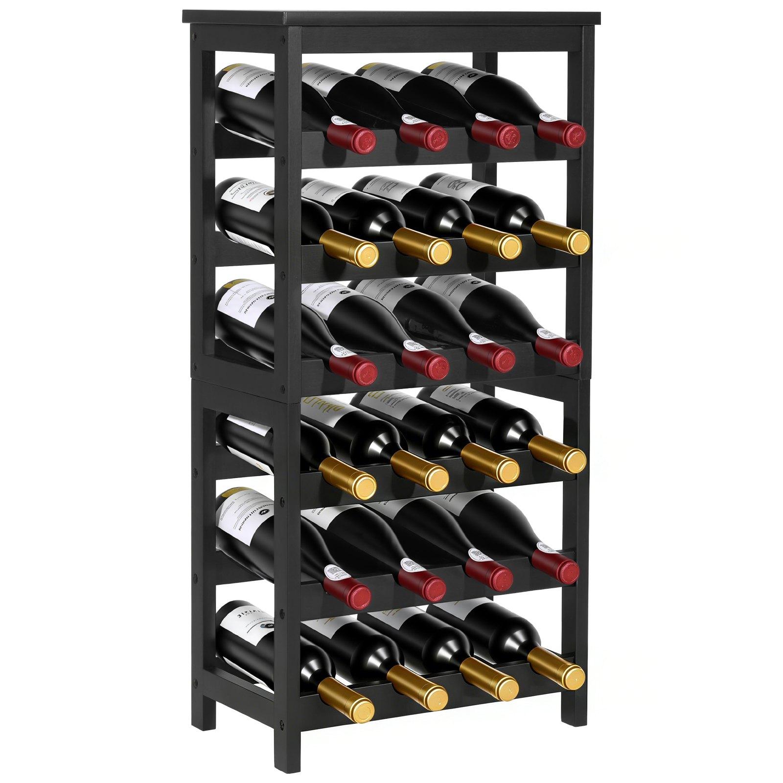 VEVOR 24 Bottle Detachable Wine Rack