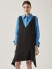 Leuiel V-Neck Vest Dress_Black