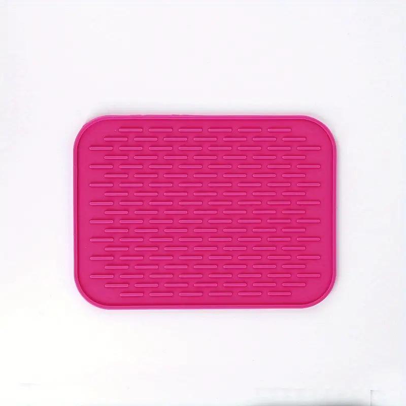 Pot Mats Silicone Placemats Coasters Creative Coffee Mats, Countertop Heat-Resistant Mats, Plate Mats, Heat-Insulating Pot Mats one size розовый