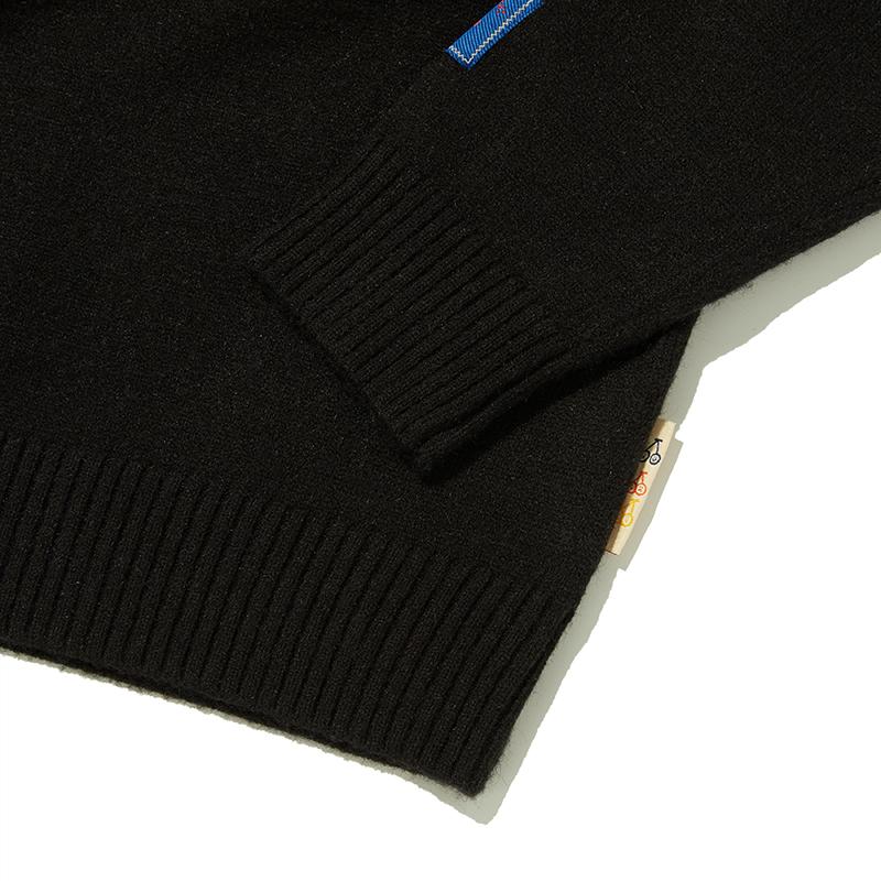 KIRSH X Misaki Kawaii Family Basic Knit [Black]
