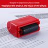 Gibberish Confidential Information Smearing Privacy Protection Stamp