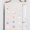 50 Dreamy Transparent Texture Graffiti Stickers - Waterproof Decorative Stickers for Notebooks & Water Cups, Creative Kids Stickers