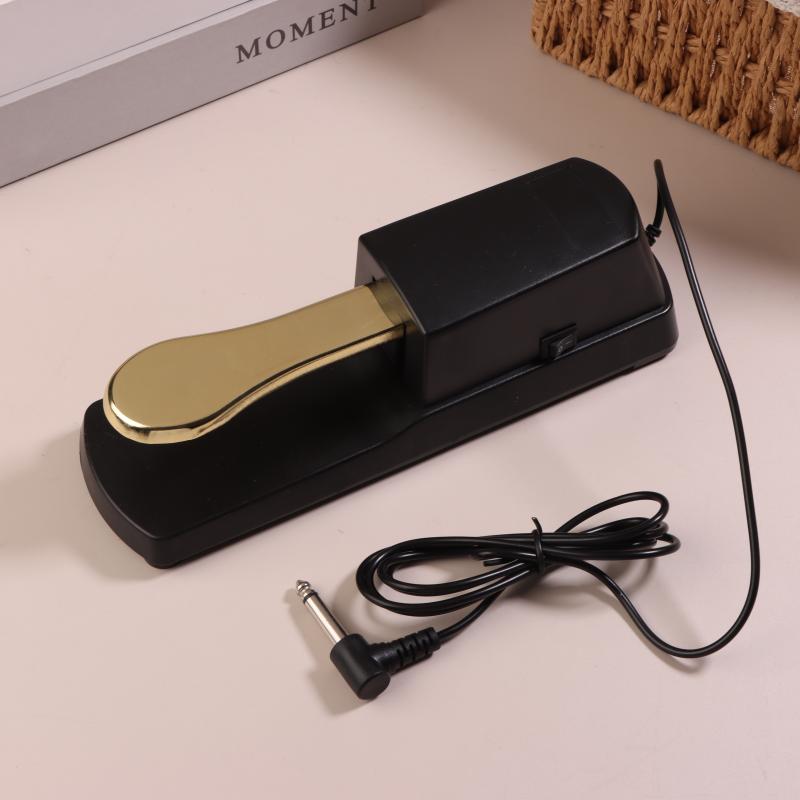 Sustain Pedal With Polarity Switch For Midi Keyboard Synth Digital Pianos Electric Piano Drum Musical Instrument Accessories