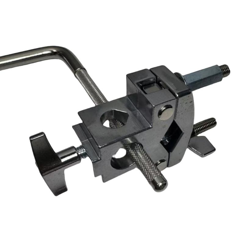 Quick Releasing Cymbal Stand Adjustable Height Metal Texture Multilayer System for Live Shows and Studio Recordings