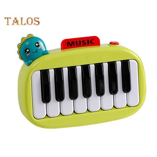 15 kláves kapesní piano mini elektronické piano s podsvícenými klávesami pro děti přenosný hudební nástroj hračka pro ranou dětskou výchovu