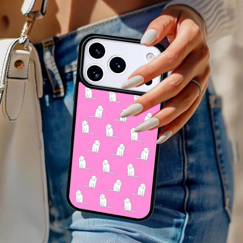 Kiss lovely Cats Phone Case For iPhone 17 Air 14 15 13 12 Max Cover For Apple 14 15 16 16e 11 Pro Max Plus