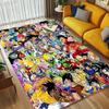 Dragon Ball Characters Living Room Nonslip Area Rug Soft Carpet For Bedroom Game Playroom Sofa Office Home Decor Doormat Christmas Gift C92682