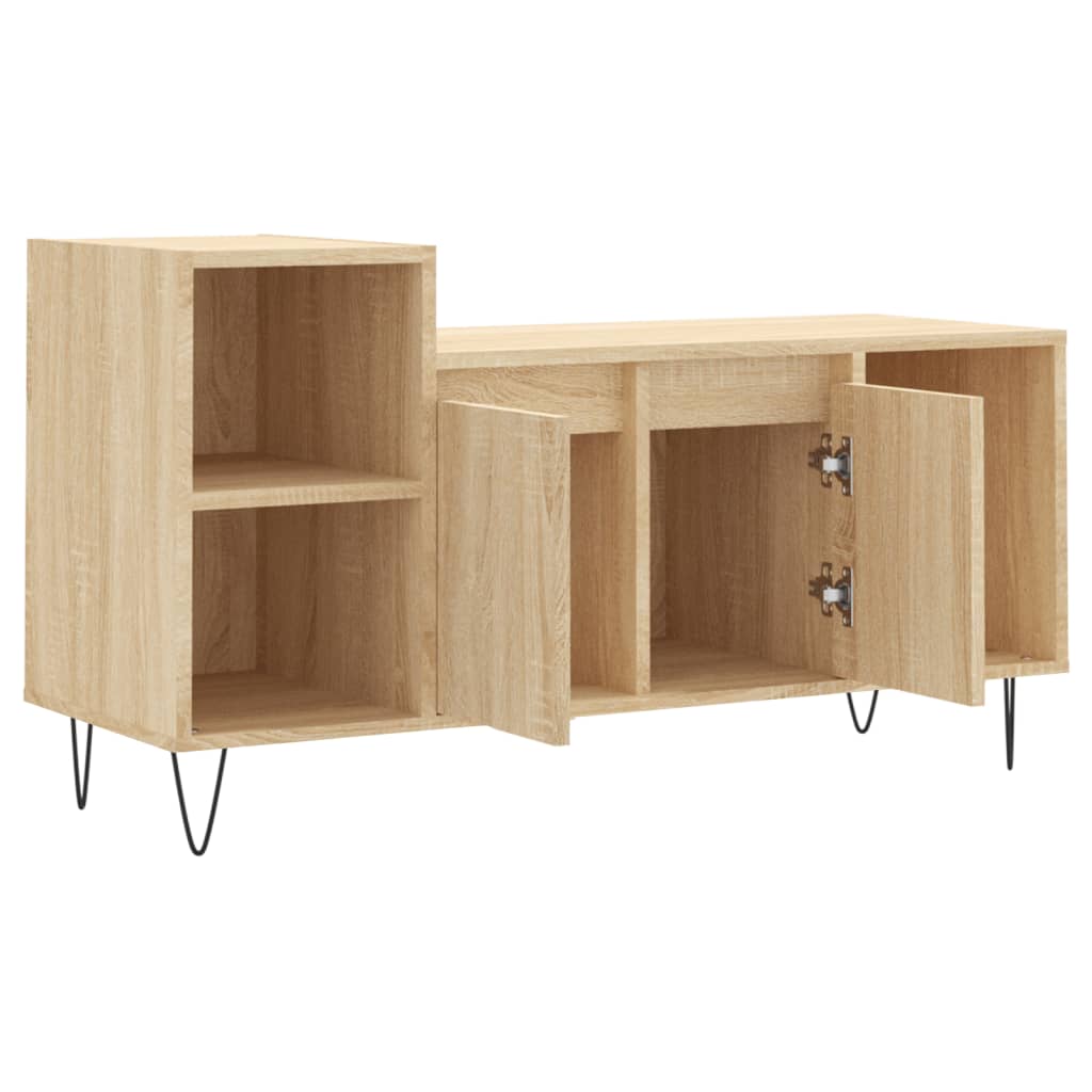 Vidaxl Szafka Pod Telewizor, Dąb Sonoma, 100X35X55 Cm