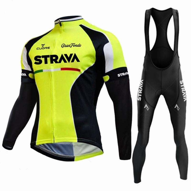STRAVA Long-sleeved Riding Clothes Mountain Biking Factory Hot Outdoor Breathable Quick-drying