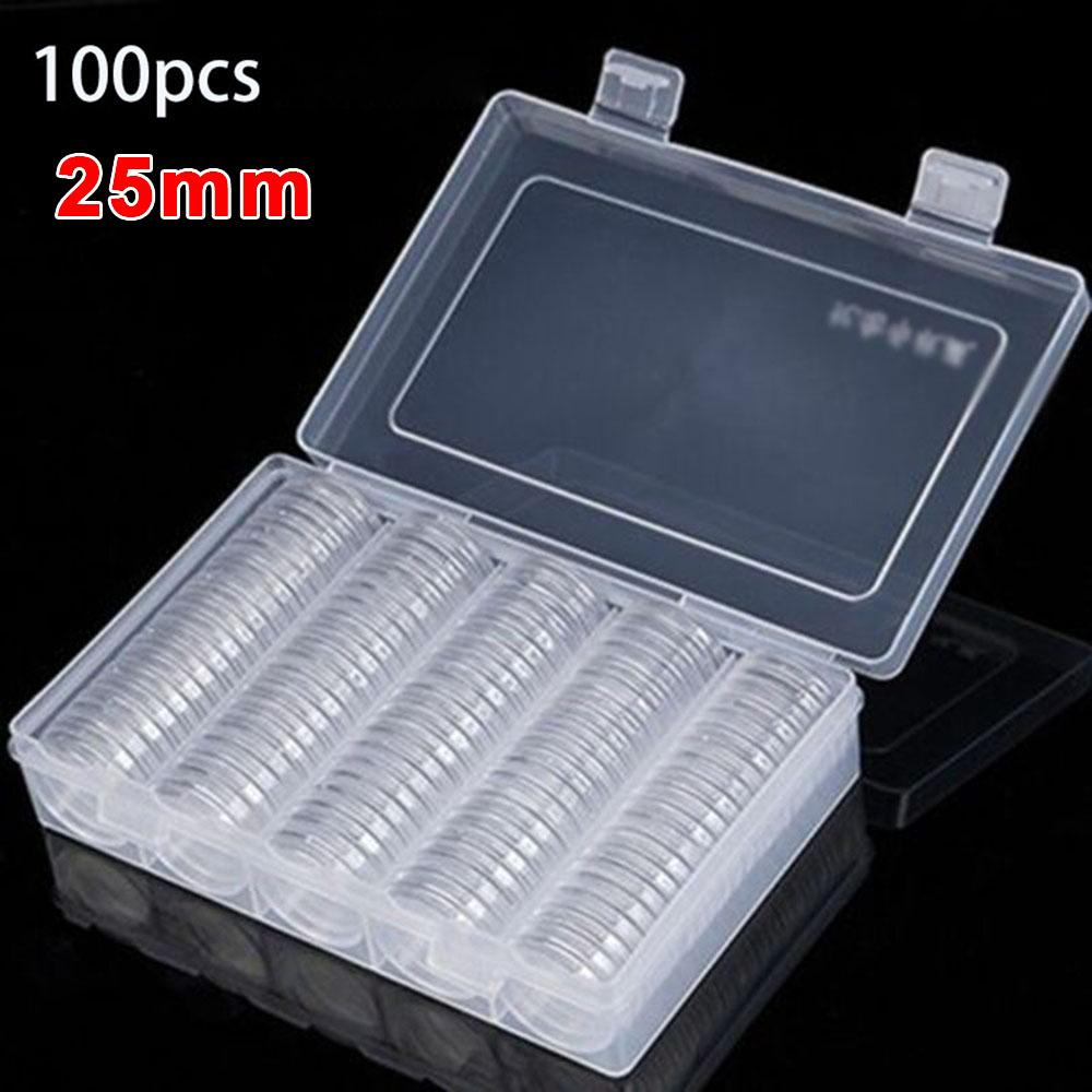 Case Storage Box Crafts Coin Capsules Commemorative Accessories Container
