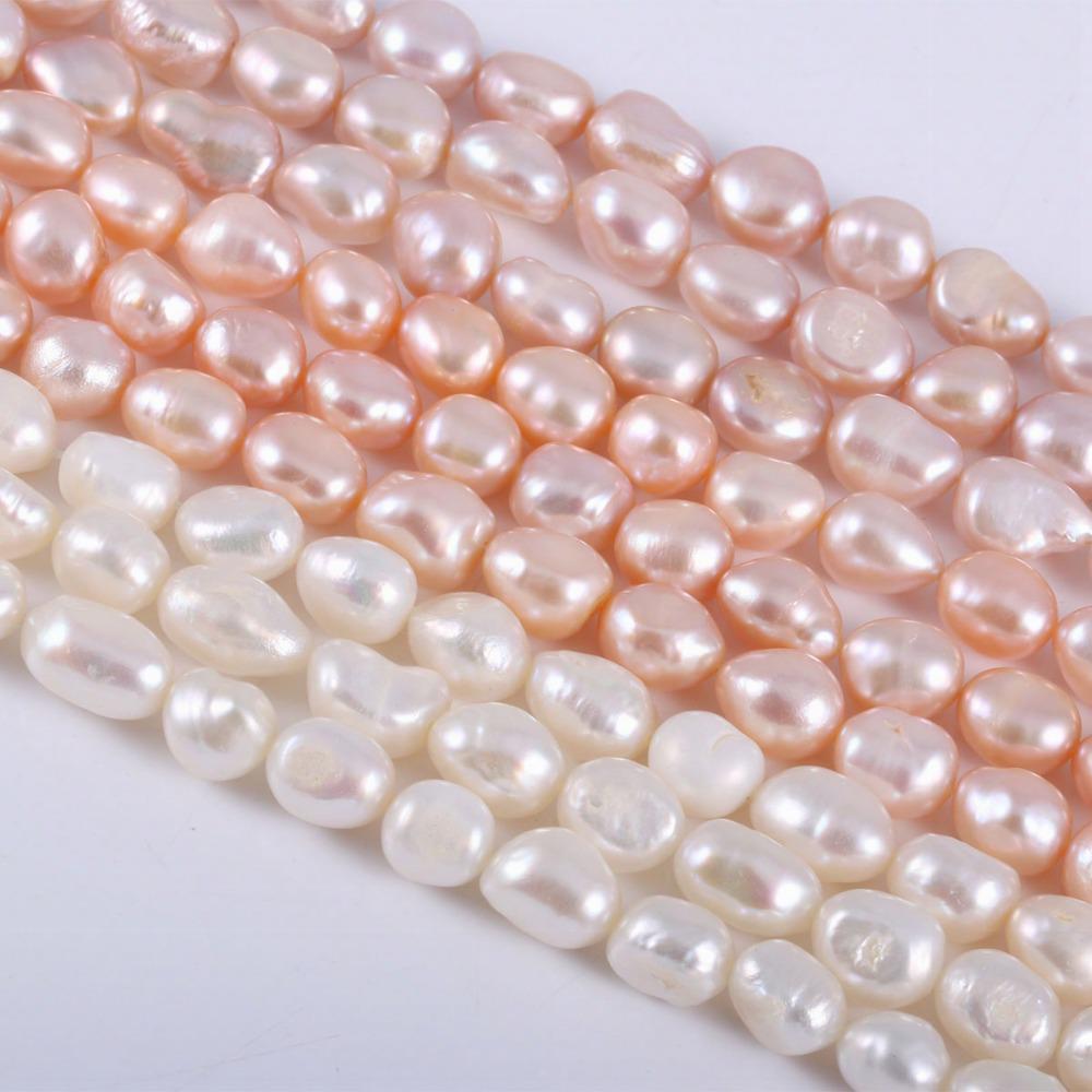 Irregular Natural Freshwater Pearl Loose Beads Gemstone Charms for DIY Necklace Bracelet Earring Jewelry Making