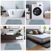 Memory Foam Badematte Superweich Saugfähig Badezimmerteppiche Rutschfest Bademattenläufer für Dusche Badezimmerböden Teppich