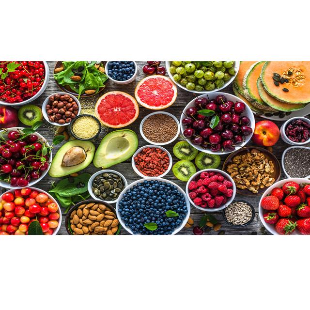 RELIABLI ART Home Kitchen Wandposter, Gemüse und Obst, Bild, Leinwandgemälde, für Wohnzimmer, Dekoration, Drucke, ohne Rahmen