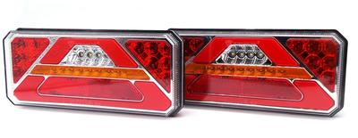 LED Triangle Lamp, Dynamic L+R Direction, 12-24V