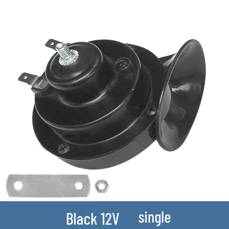 

Universal 24V Snail Horn for Motorcycle & Car, 300DB Waterproof Electric Horn