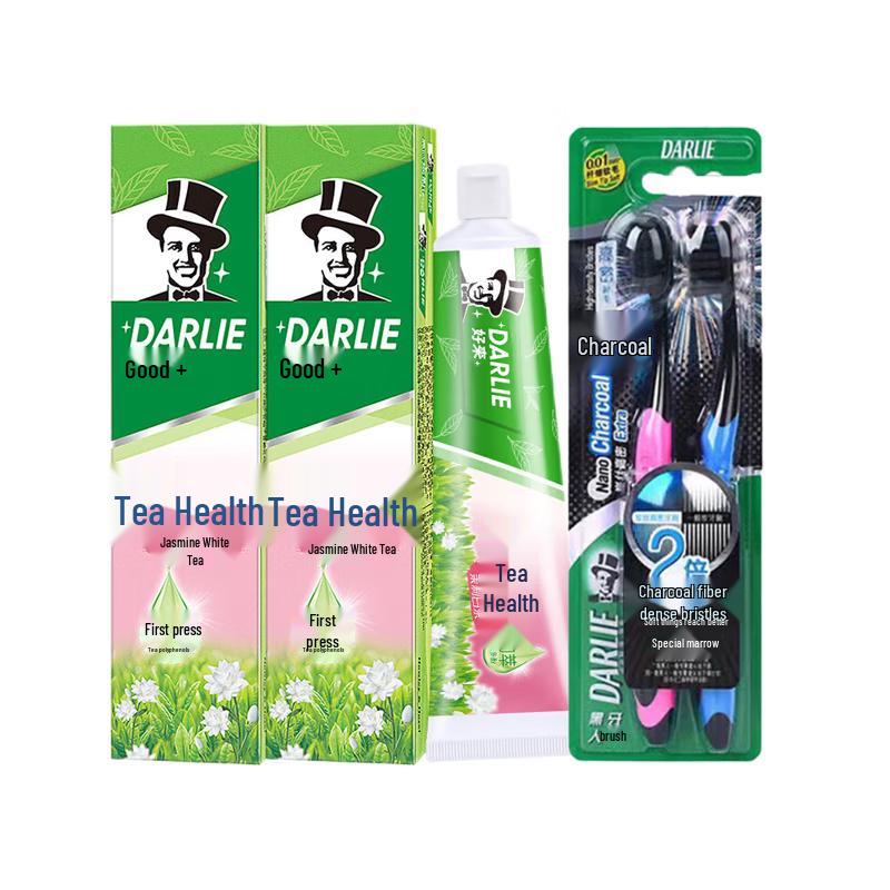 

Darlie Jasmine White Tea Toothpaste & Toothbrush Set