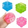 Colorful Cube Maltose Squeeze Toy Squishy Sensory Fidget Toys Bright Soft Fun Relieve Anxiety Decompression Toy for Kids Adult