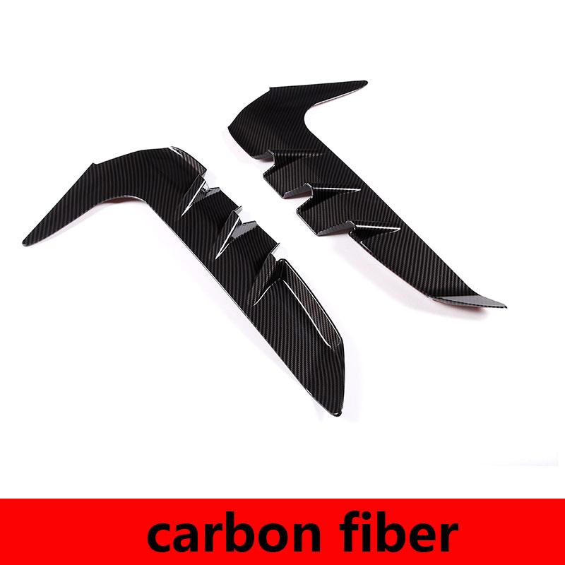 For Subaru BRZ  For Toyota GR 86  ABS Matt Black Car Fender Side Air Vent Outlet Cover Trim Sticker Car Accessories