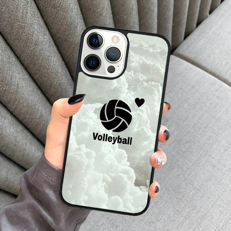 Play Volleyball Ball Phone Case For iPhone 17 Air 16 16e 15 13 14 Pro Max 11 12 Plus 2022 MAX Shell Cover coque