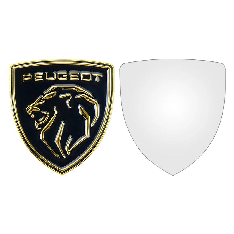 Auto 3D kovové odznaky Kufr Karoserie Okno Boční Dekorace Samolepka Pro Peugeot 408 4008 308 3008 Rifter 5008 508 2008 208 301 RCZ 407