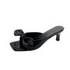 Fashion 2025 Fashion Comfortable Mid-high Heel Slippers Women's Summer Fashion Square Toe Sandals Sweet Patent Leather Bow Women's Shoes