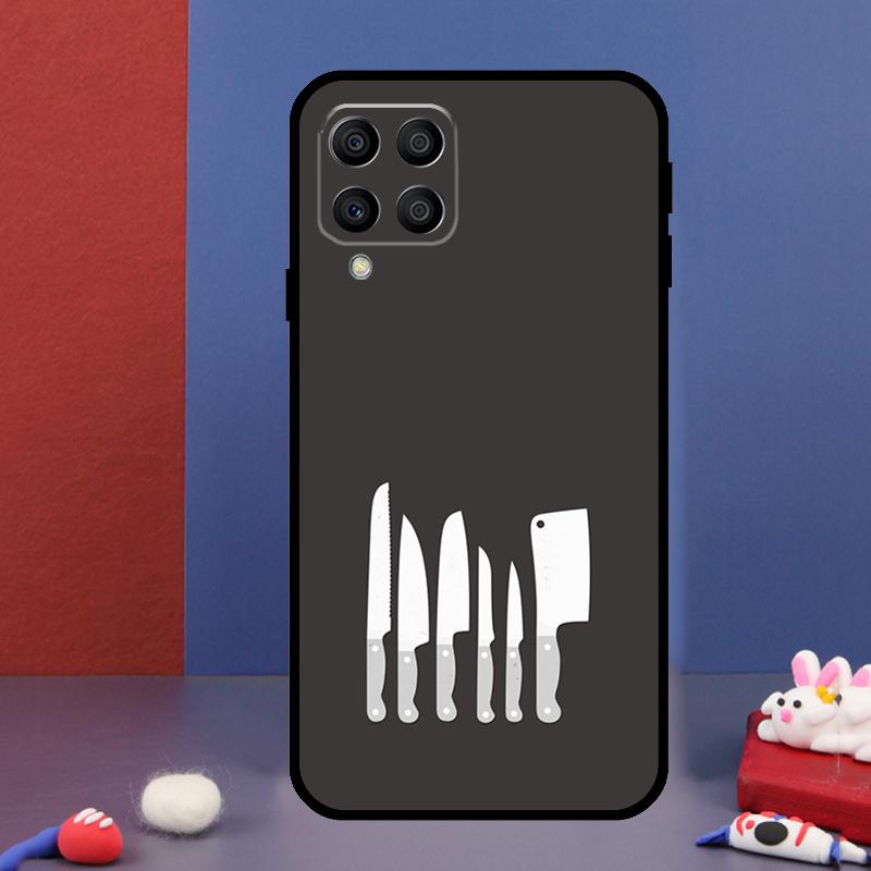 Baking Cook Chef For Samsung Galaxy M31 M51 M33 M13 M23 M53 M15 M55 M14 M34 M54 M20 M30s M32 M52 Phone Case