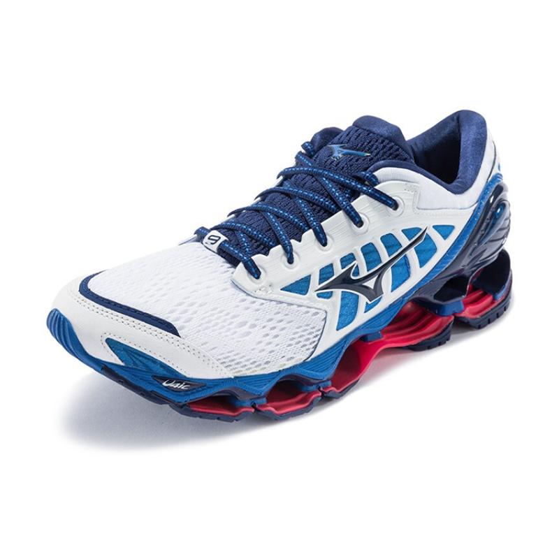 Mizuno Prophecy 9 White/Blue Sneakers J1GC200027