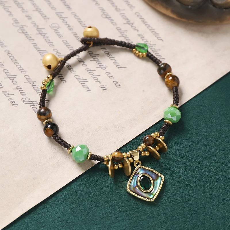 Vintage exotic style woven bracelet niche design Tibetan hand rope women's bracelet accessories