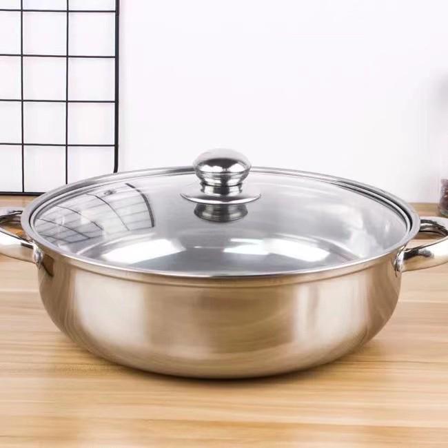 

28СМ Багатофункціональна пароварка та каструля з нержавіючої сталі з варіантами двошарової, тришарової та одношарової каструлі для супу Special Price