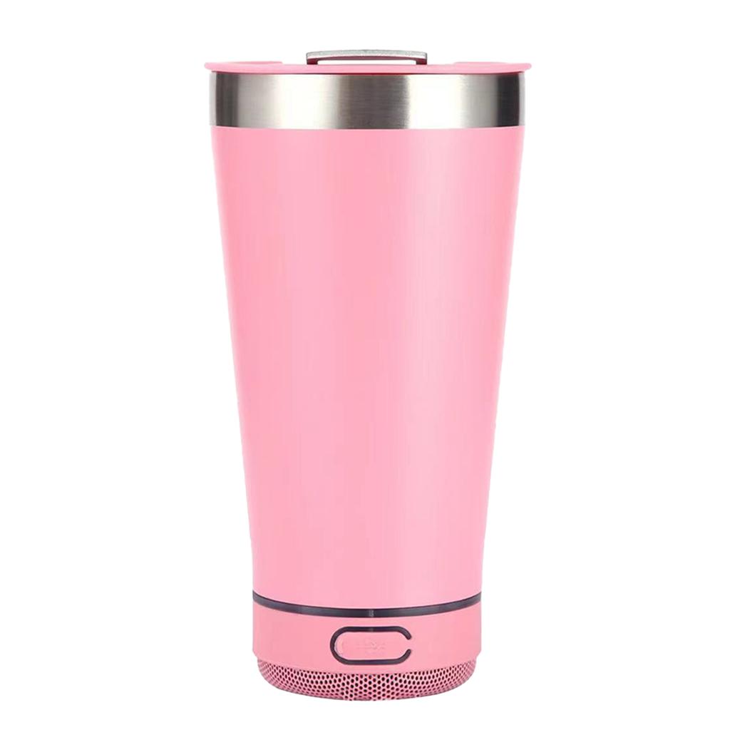 Stainless Steel Insulated Cup Music Bottle Portable Beer Mug with Wireless Speaker for Camping Picnic 16oz Bluetooth Speaker