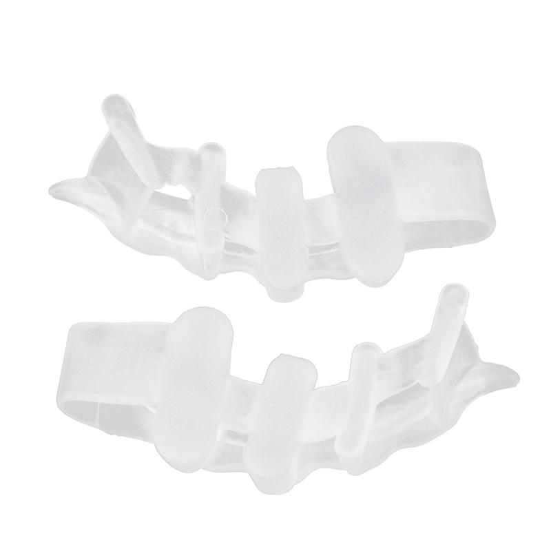 1Pair Toes Separator Suitable Bunion Corrector Material Soft Gel Straightener Spacers