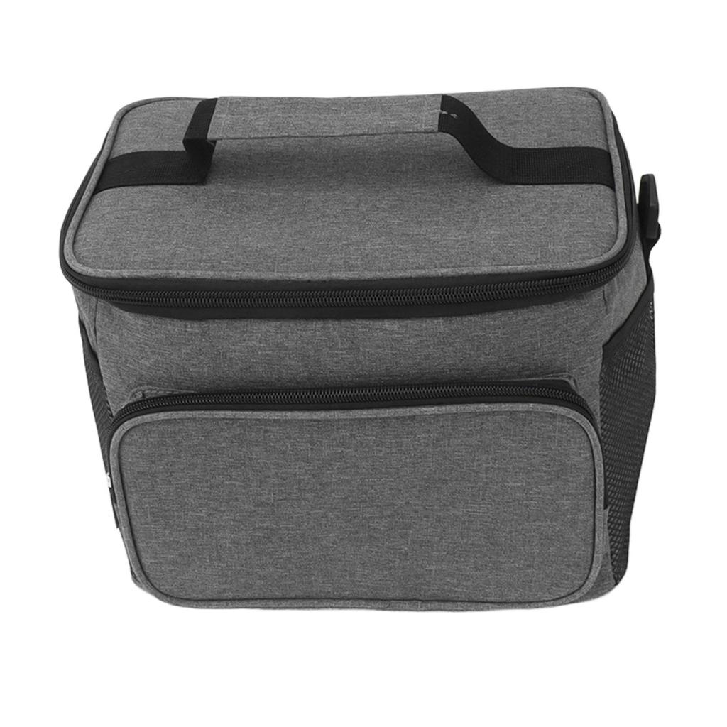 Lunch Bag 10L Collapsible Adjustable Strap Leakproof Portable Handle Insulated Lunch Bag for