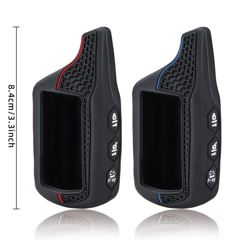 Silicone B9 B6 LCD Body Cover Case 2 Way Car Alarm for Starline B9 B91 B6 B61 A91 A61 V7 Remote Key Chain Accessories Box