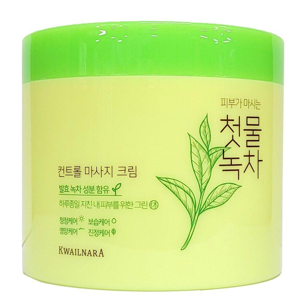 URRZTICX Green Tea Massage Cream 300g for a comfortable, clear, and healthy skin