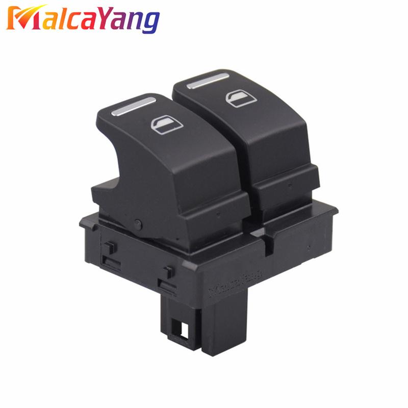 5C5959857A Drivers Side Power Window Single Switch For VW Volkswagen Beetle Cabrio 2012 2013- 5C5 959 857A 5C5 959 857 A