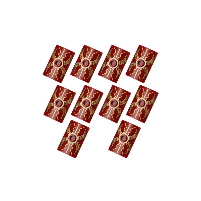 MOC Three Kingdoms Building Blocks Accessories Soldier Weapons Military Shield Sword Helmet Shoulder Armor Wings Mini Brick Toy