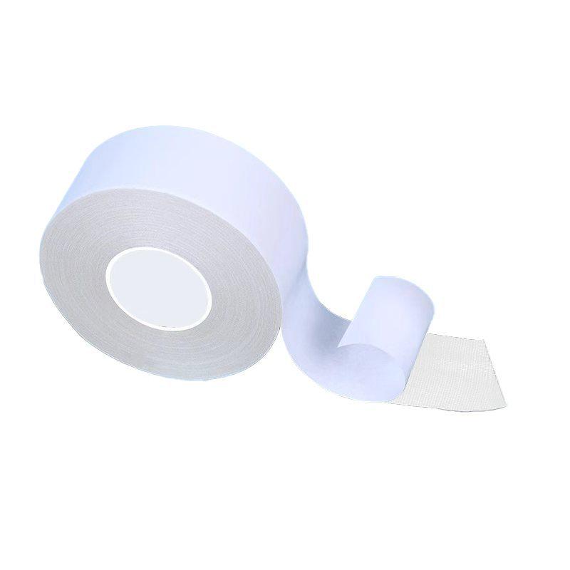 Self-Adhesive Trouser and Curtain Shortening Tape - No-Cut Double-Sided Fabric Tape for Hem Fixing