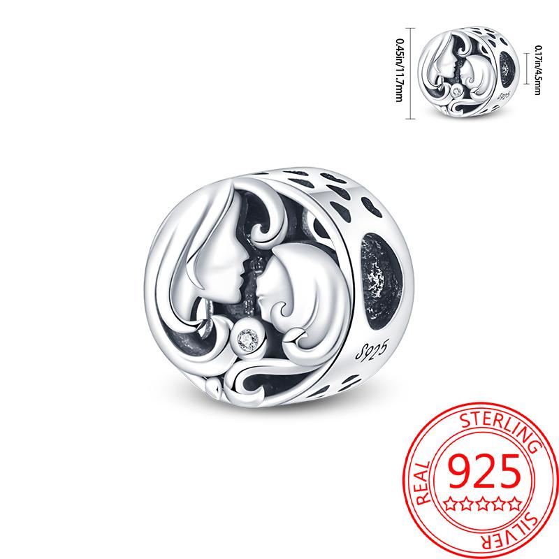 Children'S Pendant Copper Baby Pacifier Dangle Charm Fit Bracelet Necklaces Children'S Cute Jewelry Accessories