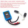 Dual Remote Control Car Battery Disconnect Cut Off Isolator Switch Voltmeter 12V