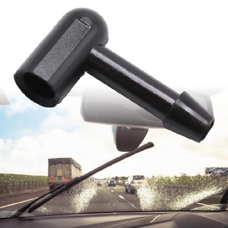 Replacement Windscreen Wipers L Shape Nozzle Hose Connector Automotive Accessory Car Windshield Wiper Water Jet 6680333