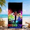 R-Rainbow Friends-S Towel Microfiber Beach Towel, Quick-Dry, Sand-Free, Ultra-Fine Fiber, Super Soft.