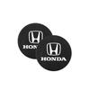 2Pcs Leather Coaster Anti-noise Water Cup Pad Cushion For Honda Accord Civic FIT Insight CRV Jazz HRV CRZ CRX City Vezel Pilot OG5