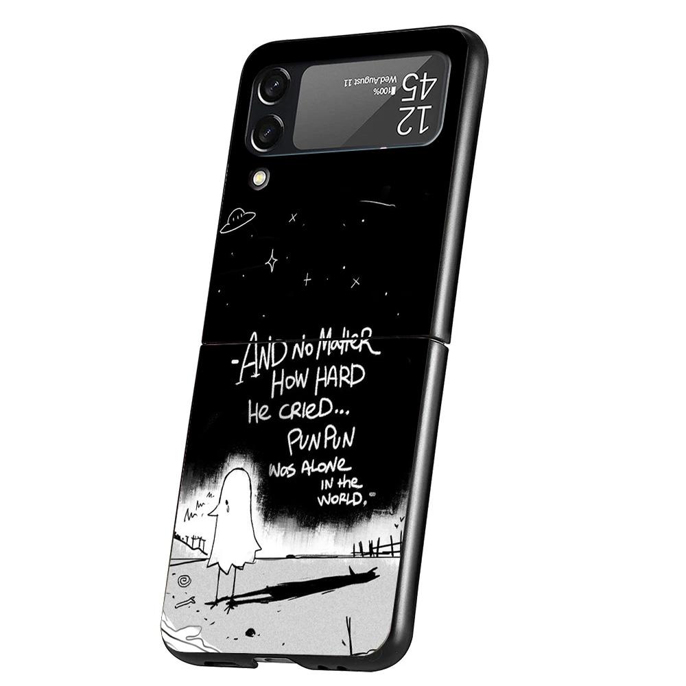 

Oyasumi Punpun Case Phone Cover for Samsung Galaxy Z Flip 7 6 5 4 3 5G ZFlip7 ZFlip6 ZFlip5 ZFlip4 ZFlip3 Black Fundas Galaxy Z Samsung Z Flip 5
