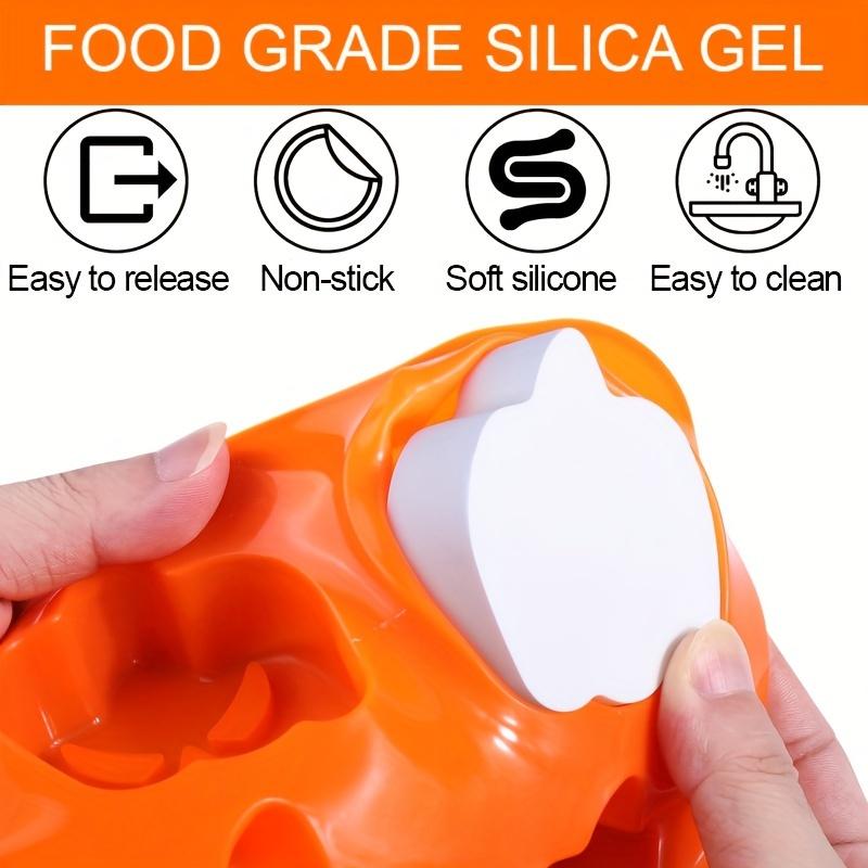 3D Silicone Halloween Cake Mold Pumpkin Ghost Shape Mould for Making Cookie Candy DIY Cake Decoration Tools Baking Accessories