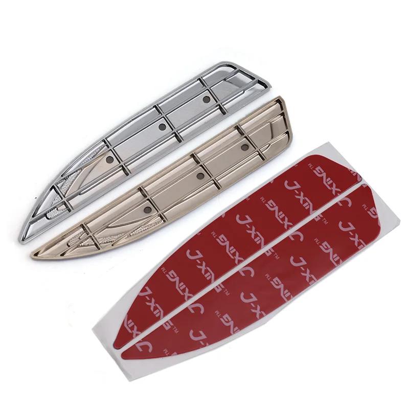 Chrtfk1 1 Pair Metal ST Line Logo Fender Side Sticker Emblem For Ford Focus 2 Focus 3 FIESTA Kuga FUSION ESCAPE EDGE Badge Car Styling